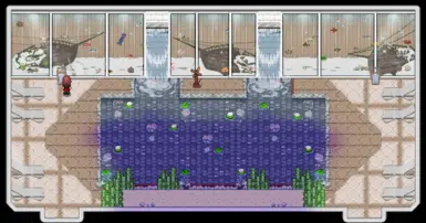 (1.0.5~1.0.8) ONSEN L white aqua (sand) - DAY - Shipwreck + Algae (Oak Wood)